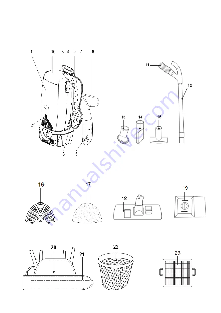 HEPA GV 8 quart Скачать руководство пользователя страница 3