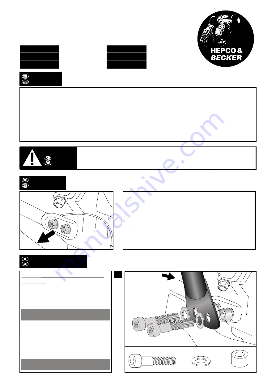 hepco & becker 5016518 00 01 Manual Download Page 2