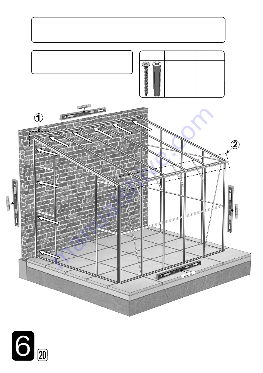 Hercules Bosworth LEAN-TO Manual Download Page 20