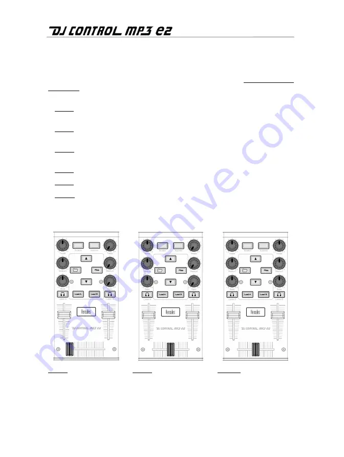 Hercules DJ CONTROL MP3 E2 User Manual Download Page 18