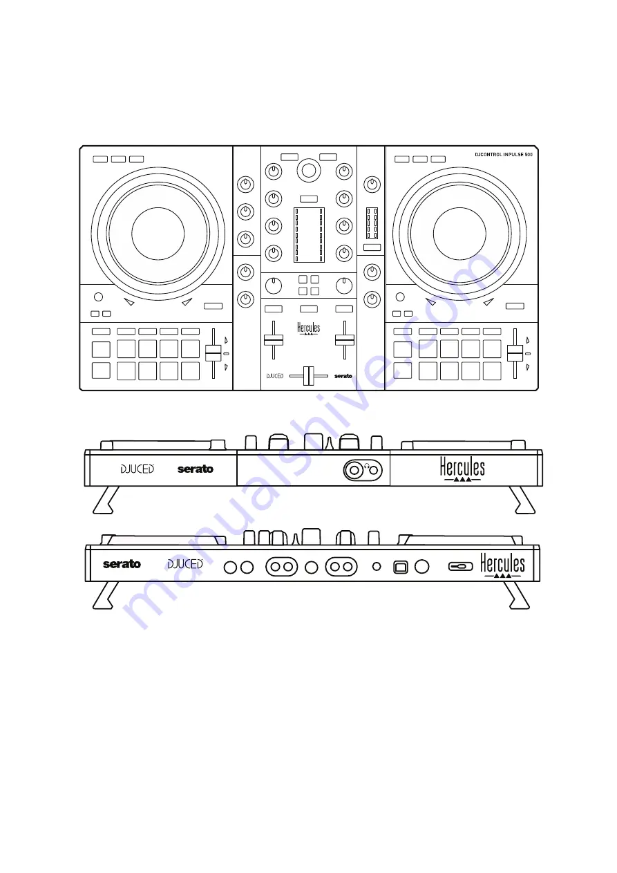 Hercules DJControl Inpulse 500 User Manual Download Page 2