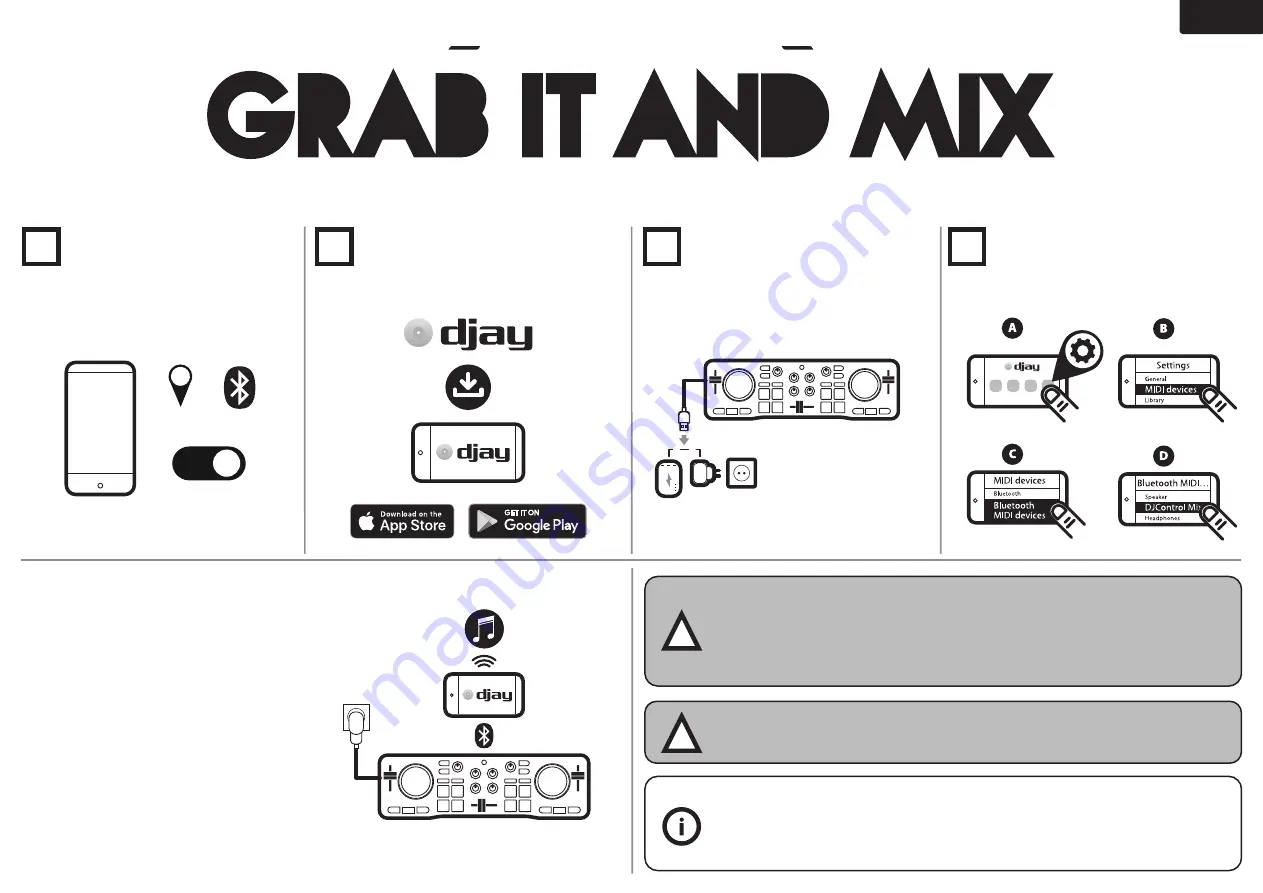 Hercules DJCONTROL MIX GRAB IT AND MIX Скачать руководство пользователя страница 20