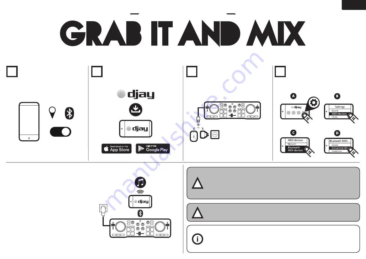 Hercules DJCONTROL MIX GRAB IT AND MIX Скачать руководство пользователя страница 34