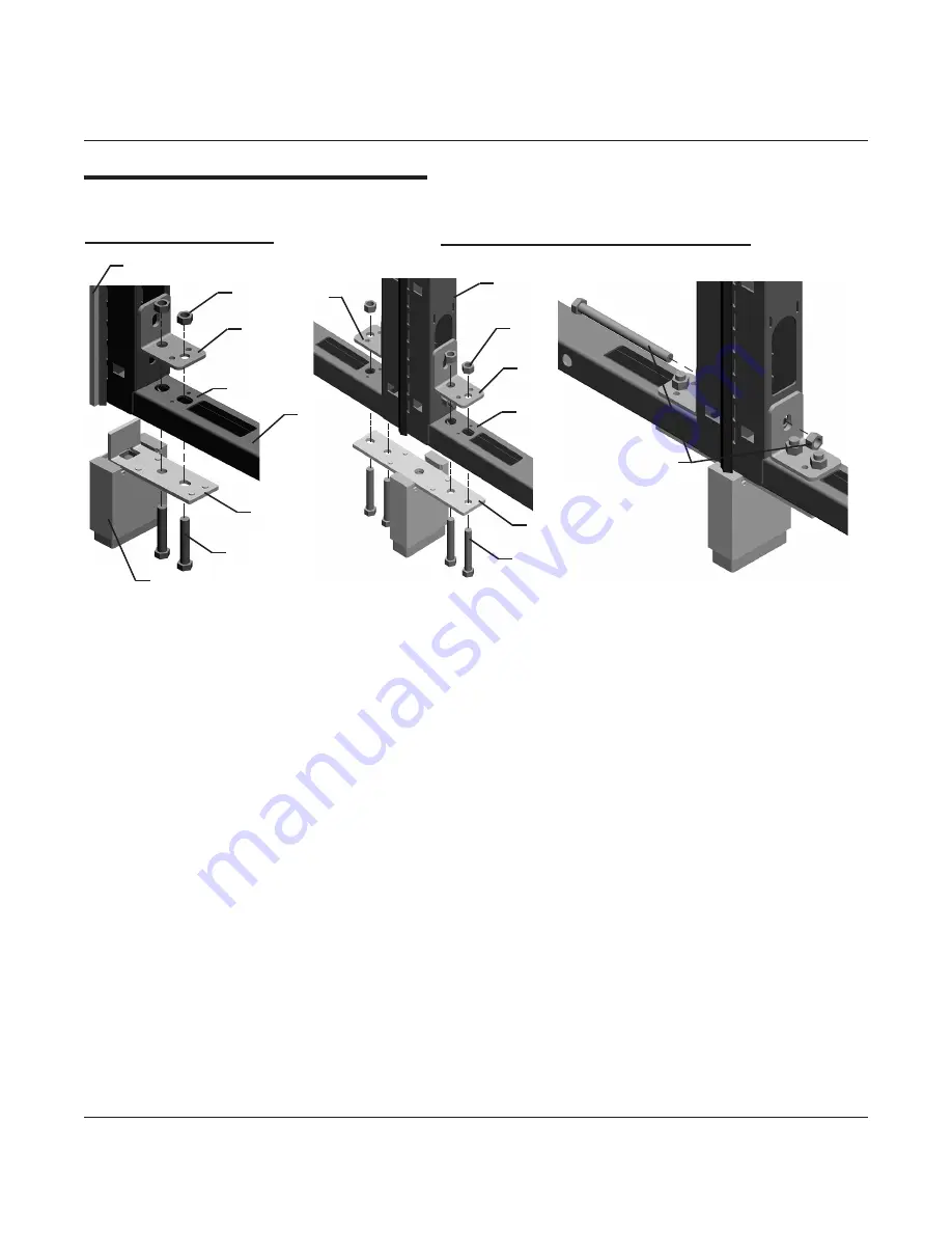 HermanMiller Canvas Office Landscape Architectural Foot Installation And Disassembly For Recycling Instructions Download Page 2