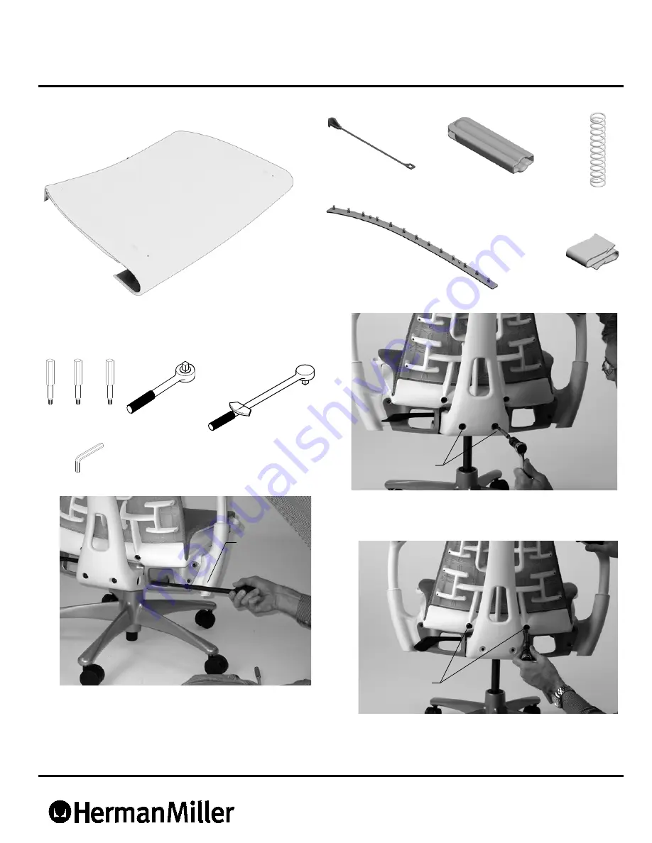 HermanMiller Embody 100210688 Manual Download Page 17