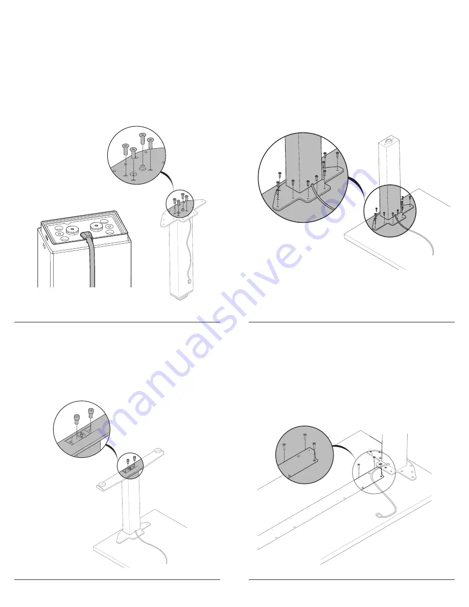 HermanMiller Motia Sit-to-Stand Table Installation Manual Download Page 3