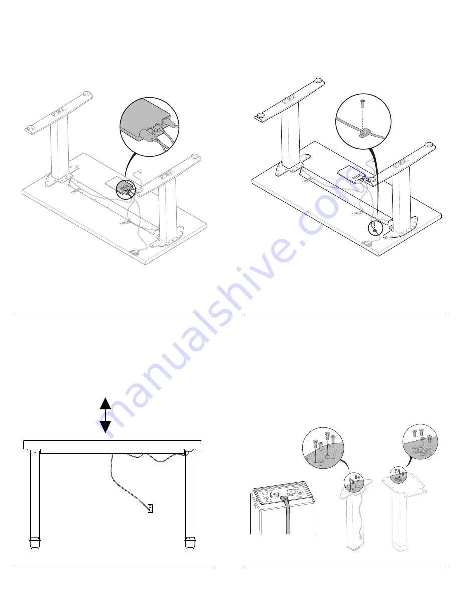 HermanMiller Motia Sit-to-Stand Table Installation Manual Download Page 5