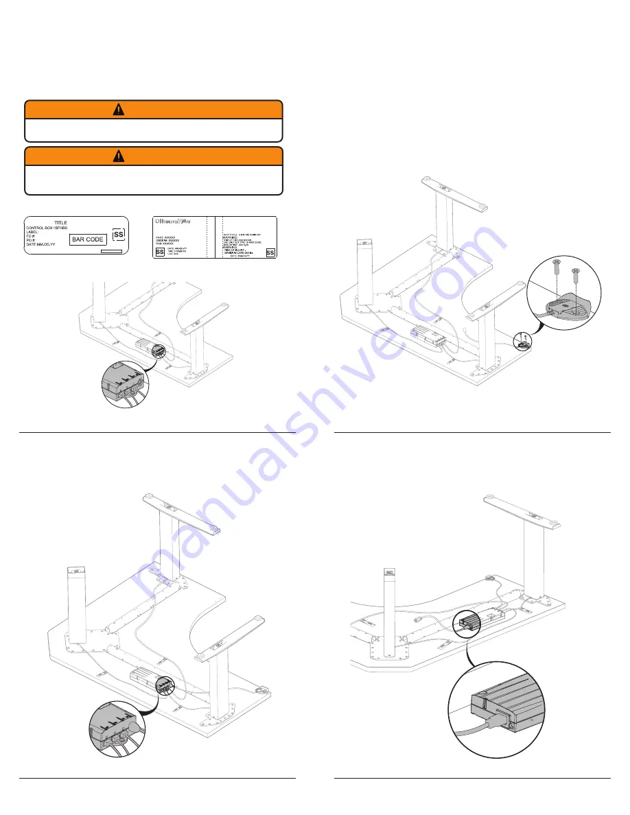 HermanMiller Motia Sit-to-Stand Table Installation Manual Download Page 7