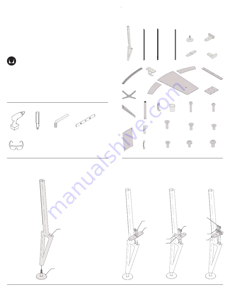 HermanMiller Prospect Media Space Скачать руководство пользователя страница 1