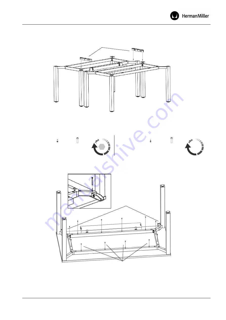 HermanMiller Repeat Single Desk Скачать руководство пользователя страница 8