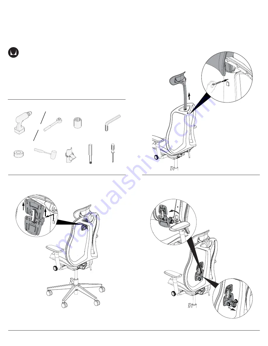 HermanMiller Vantum Скачать руководство пользователя страница 1