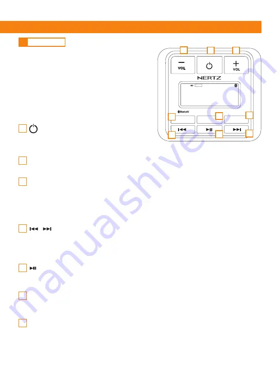 Hertz Marine HMR 15 Owner'S Manual Download Page 9