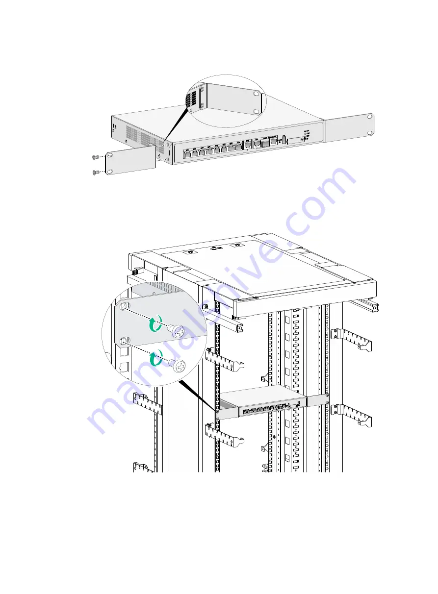 Hewlett Packard Enterprise HPE FlexNetwork MSR958 Installation Manual Download Page 14