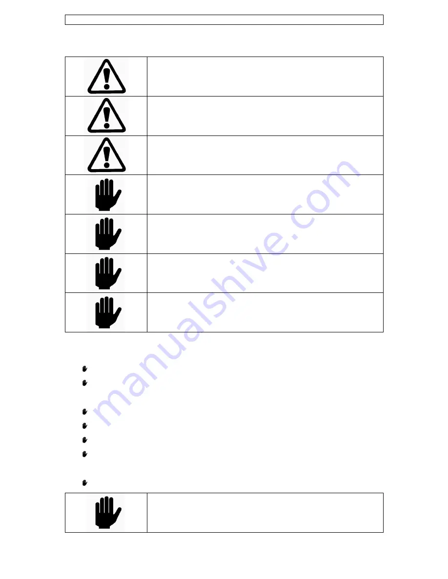 Hi-Spec Xcel 1250 Operator'S Instruction Manual Download Page 16