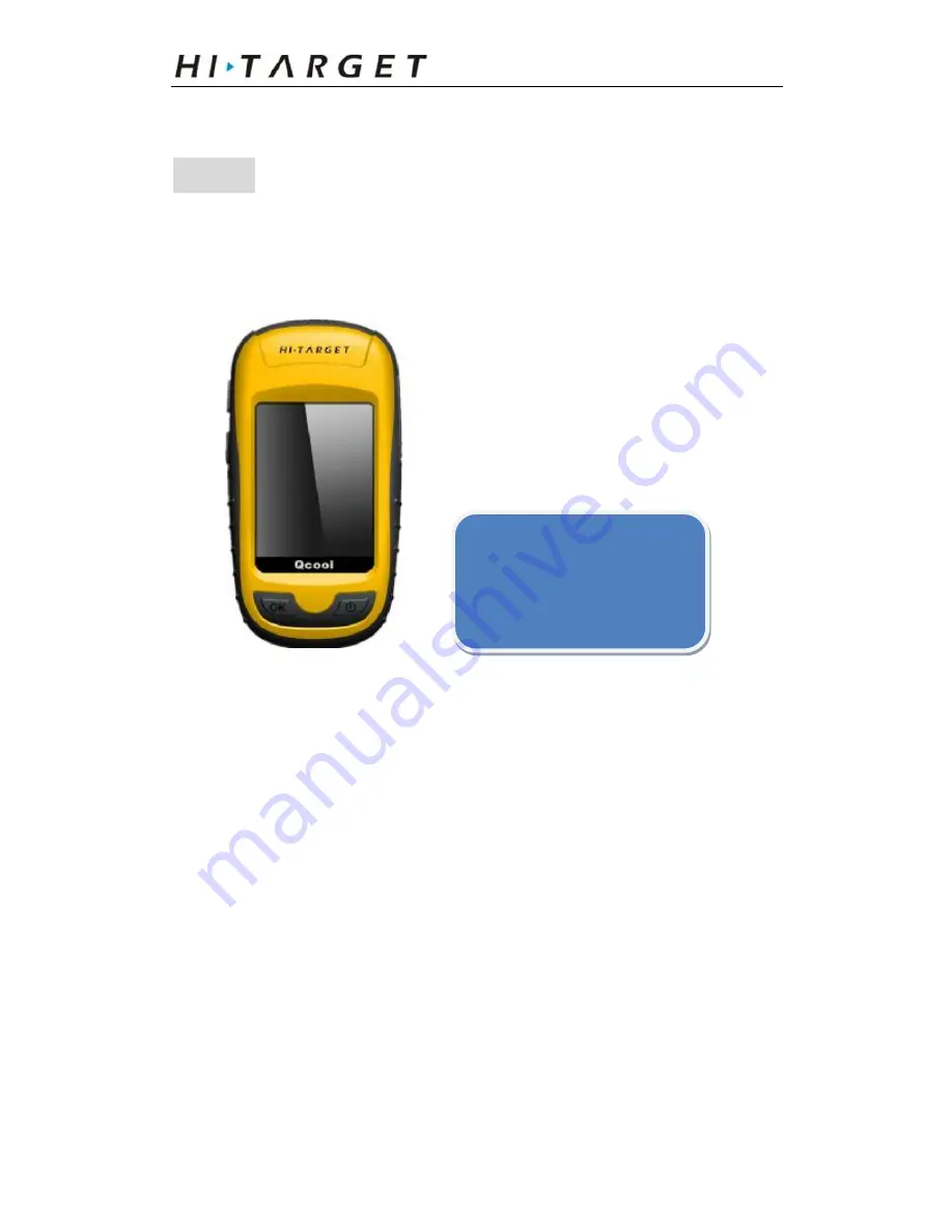 Hi-Target GPS Qcool Series Quick Start Manual Download Page 6