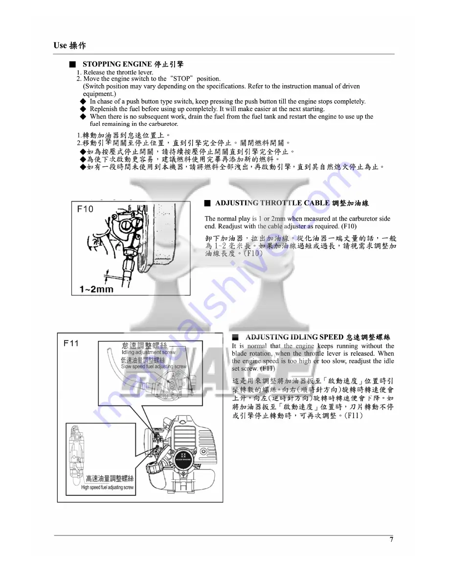 Hiace HT-328L Owner'S Manual Download Page 7