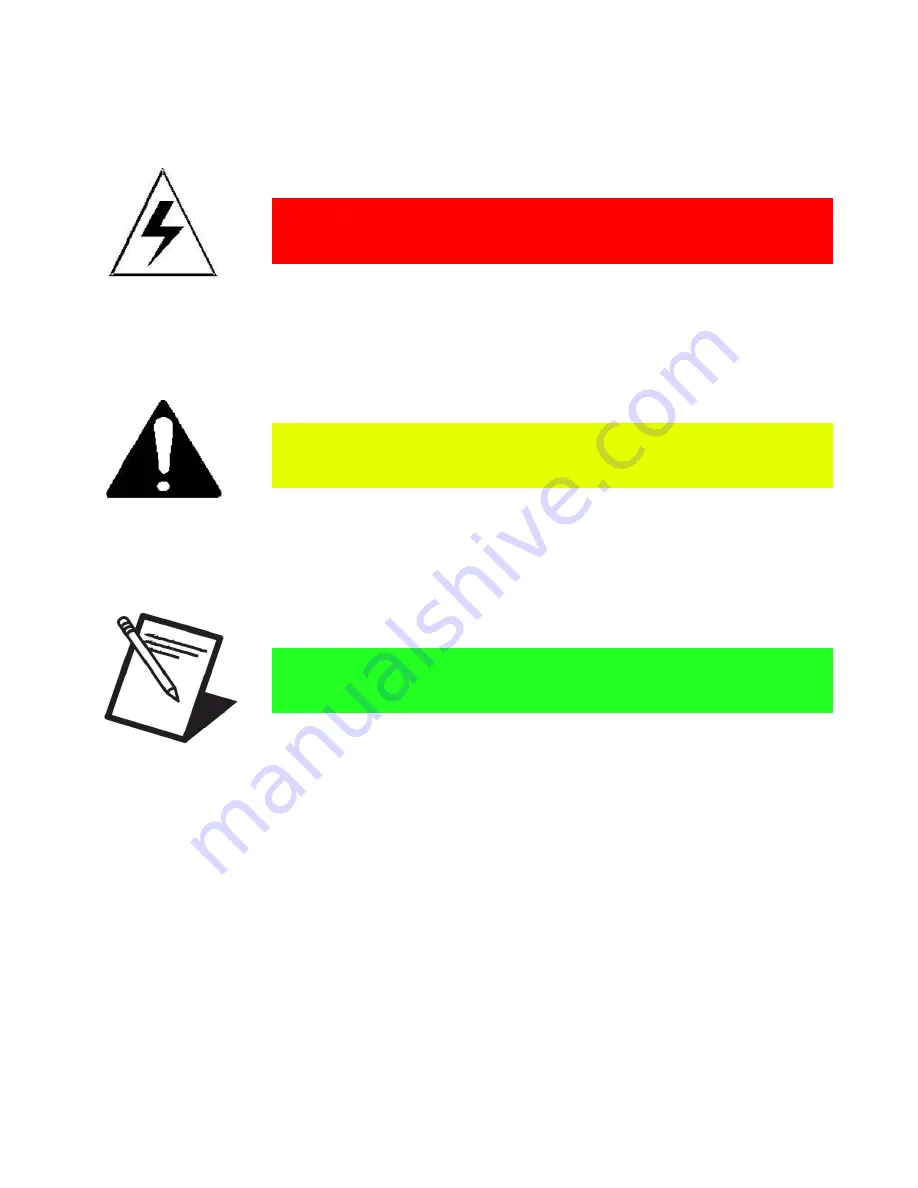 High Voltage DTS-100A Operator'S Manual Download Page 3