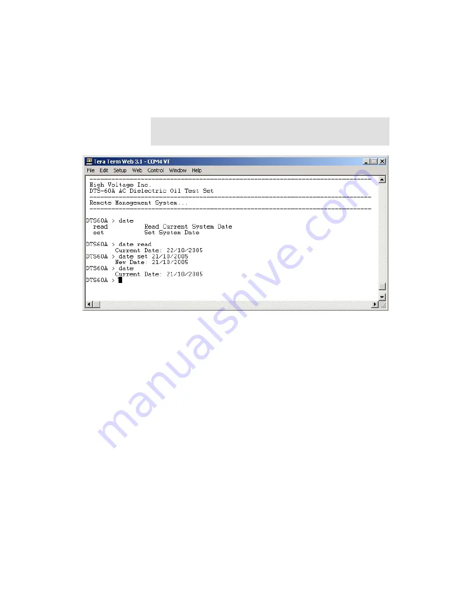 High Voltage DTS-60A Operator'S Manual Download Page 95