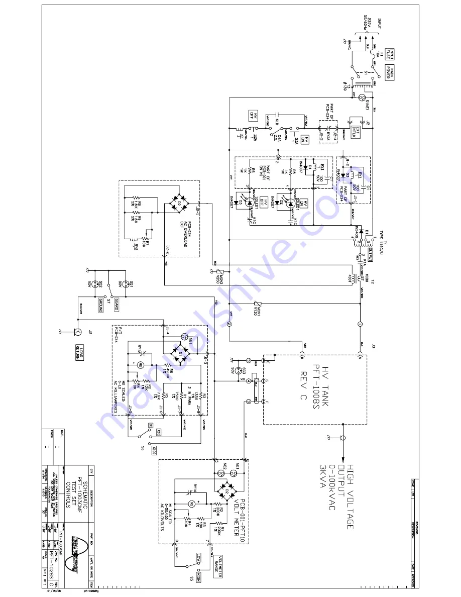 High Voltage PFT Series Скачать руководство пользователя страница 29