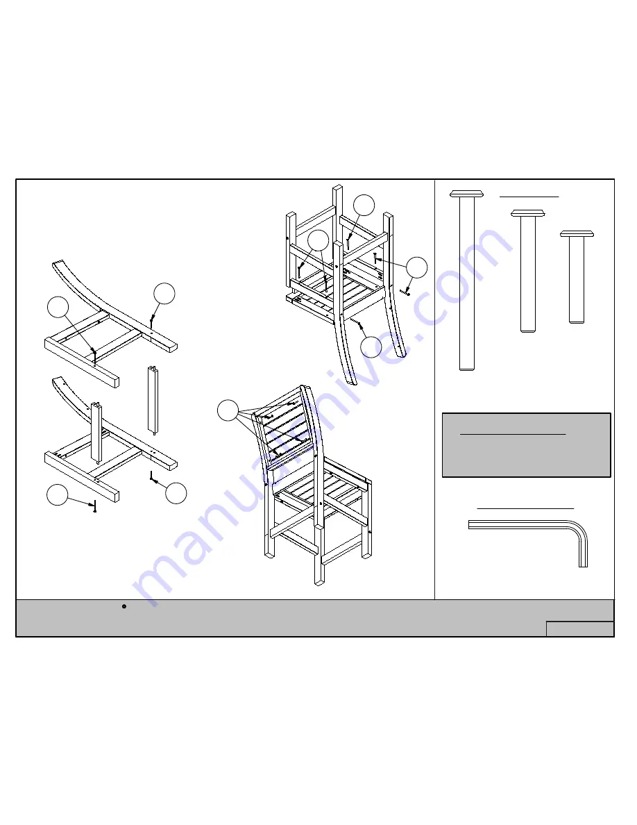 highwood Weatherly Dining Chair Скачать руководство пользователя страница 2