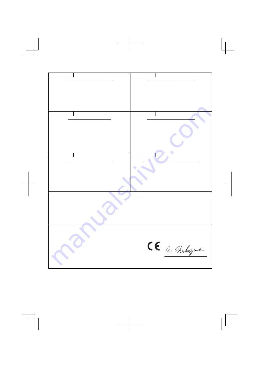 HIKOKI CG24EBSP Handling Instructions Manual Download Page 91