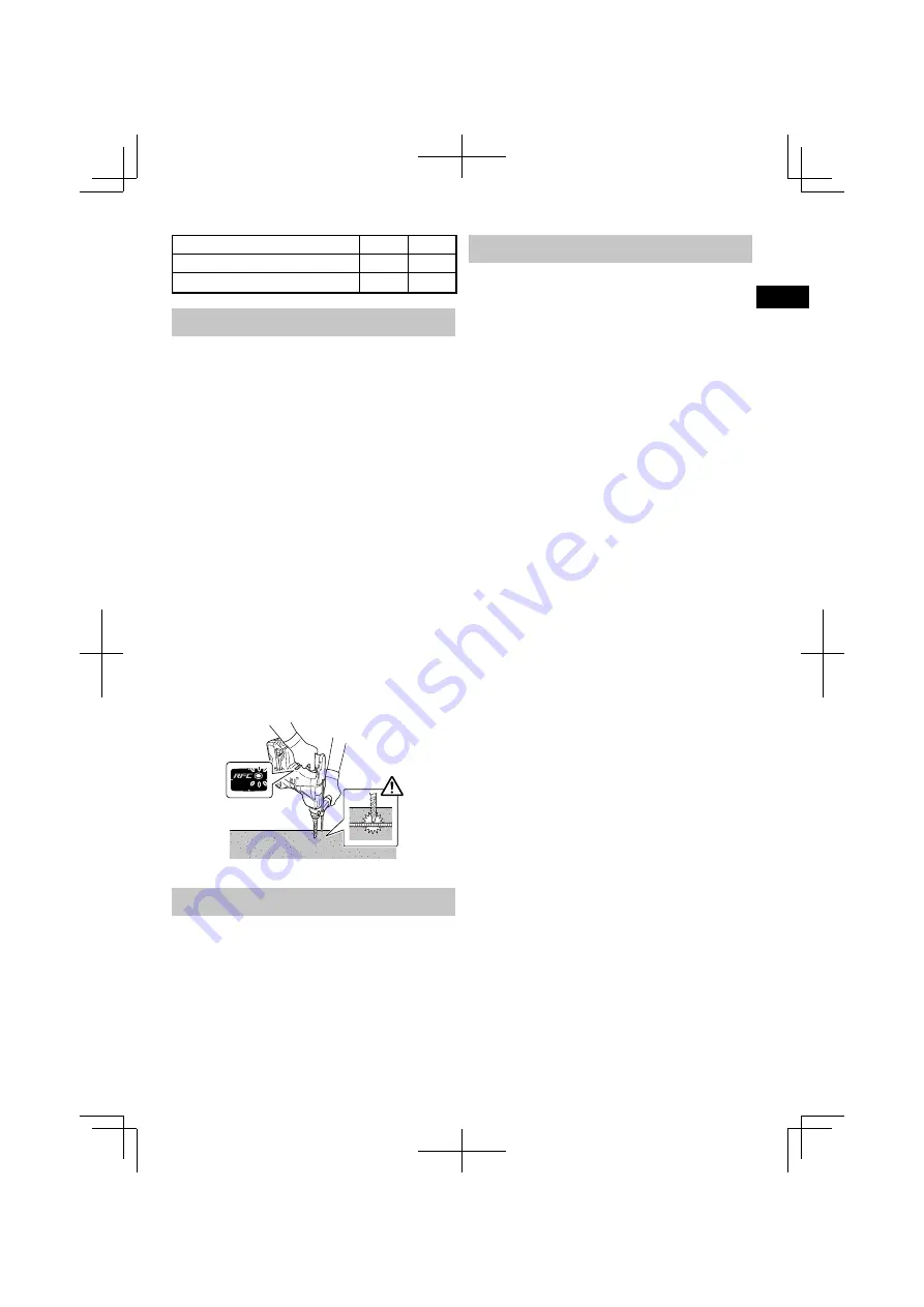 HIKOKI DH 36DPA Handling Instructions Manual Download Page 21