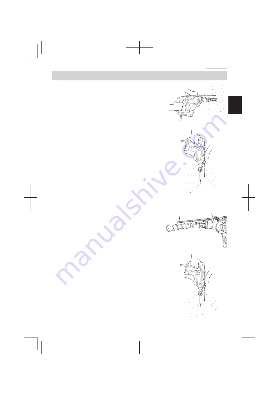 HIKOKI DH 40SC Handling Instructions Manual Download Page 27