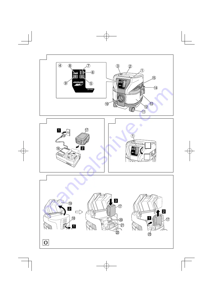 HIKOKI RP 3608DA Скачать руководство пользователя страница 2