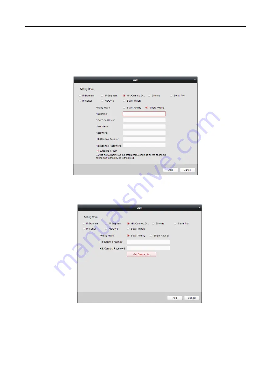 HIKVISION 607 Series User Manual Download Page 63