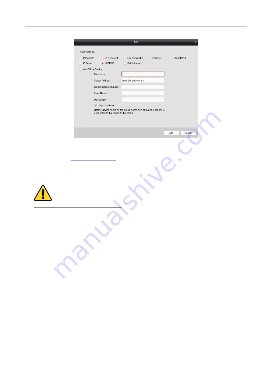 HIKVISION 607 Series User Manual Download Page 67