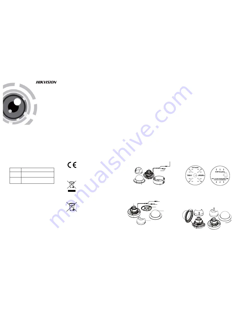 HIKVISION DS-2CE56D1T-AVPIR3 User Manual Download Page 1