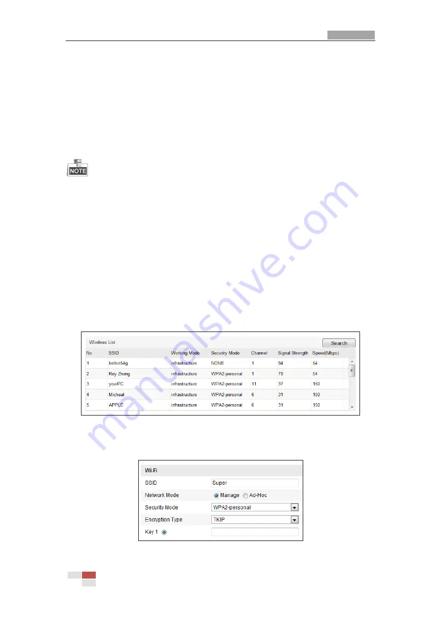 HIKVISION DS-2DE2202-DE3/W User Manual Download Page 28