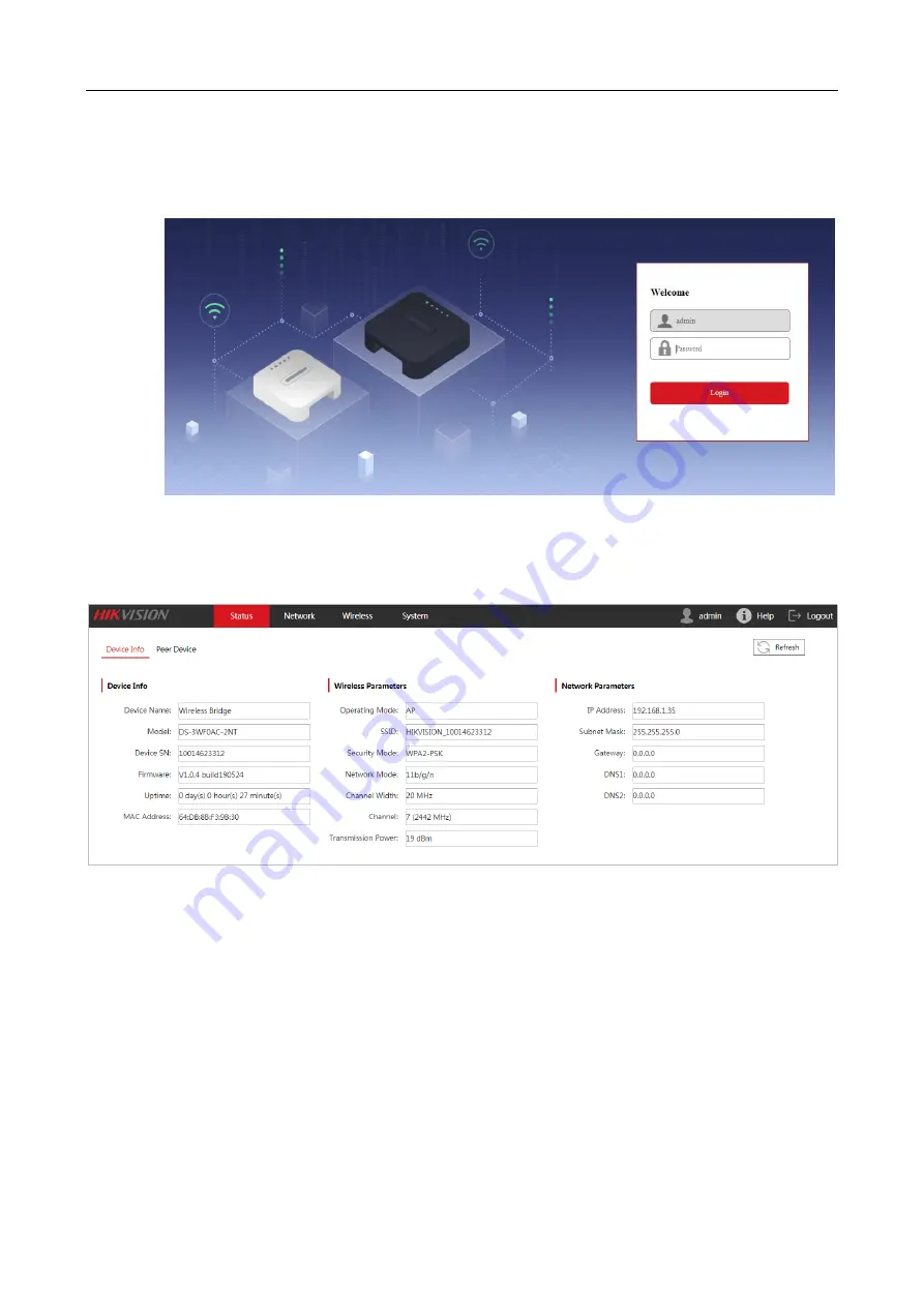 HIKVISION DS-3WF0AC-2NT User Manual Download Page 12