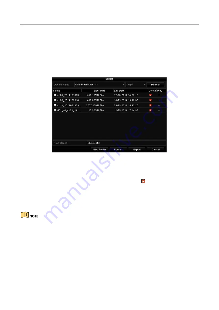 HIKVISION DS-7032NI-Q4 User Manual Download Page 122