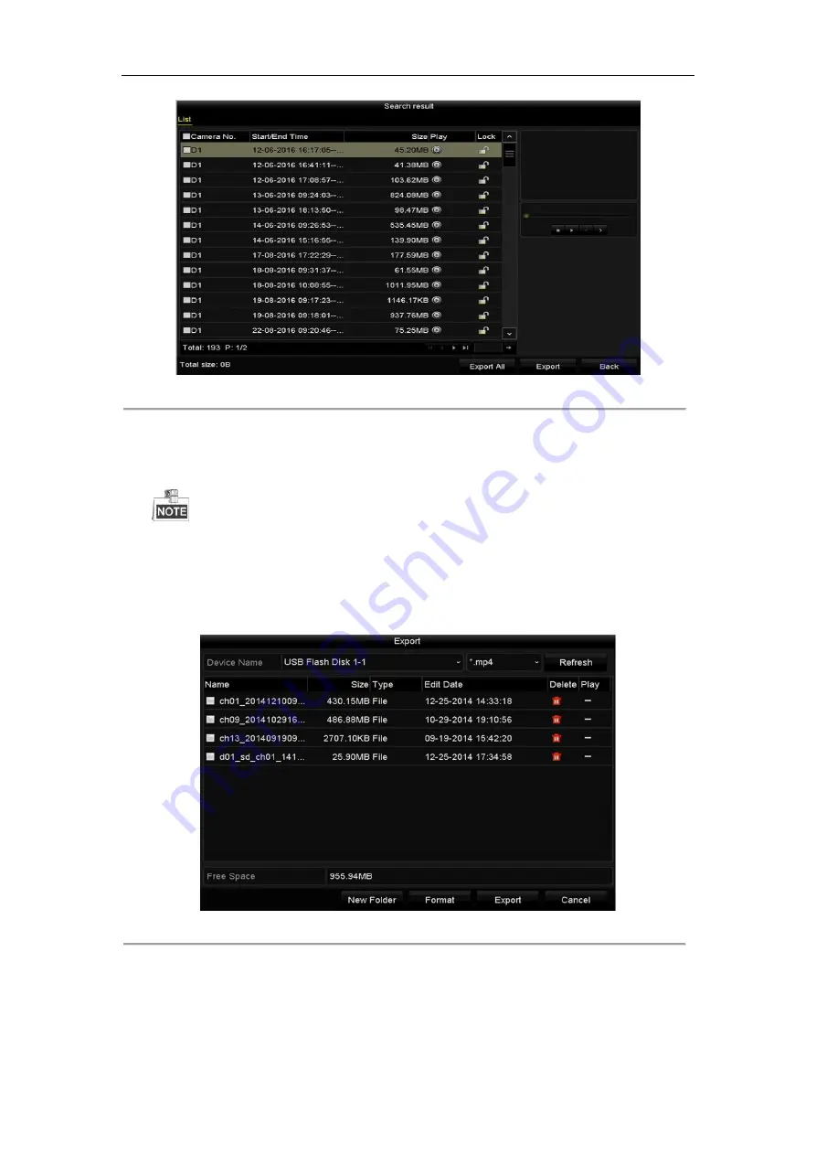 HIKVISION DS-7100NI-E1 Series User Manual Download Page 103