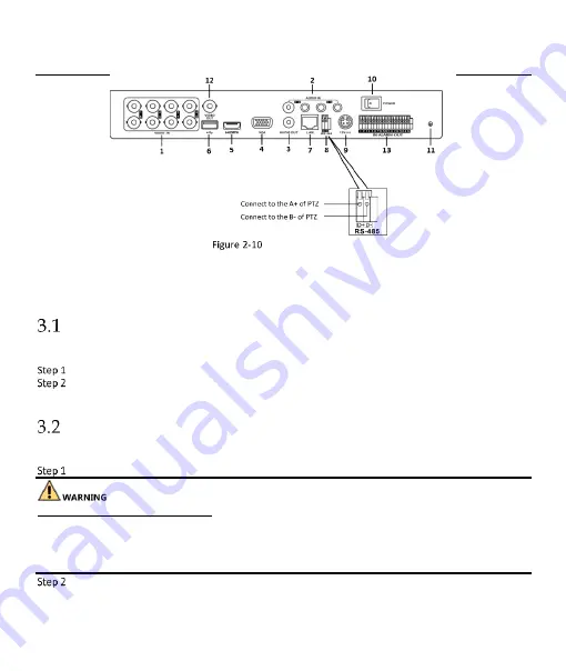 HIKVISION DS-7104HQHI-K1 Quick Start Manual Download Page 9