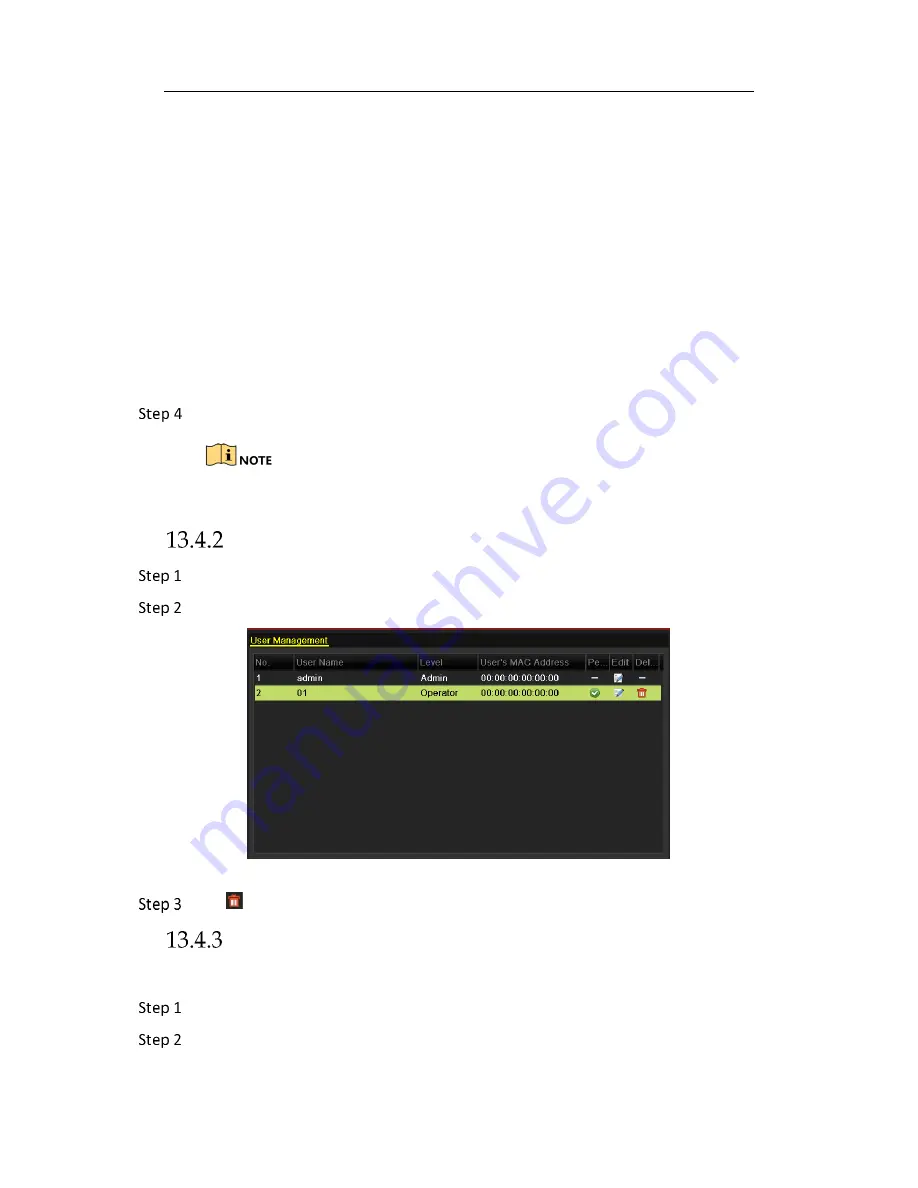 HIKVISION DS-7104NI-W User Manual Download Page 144