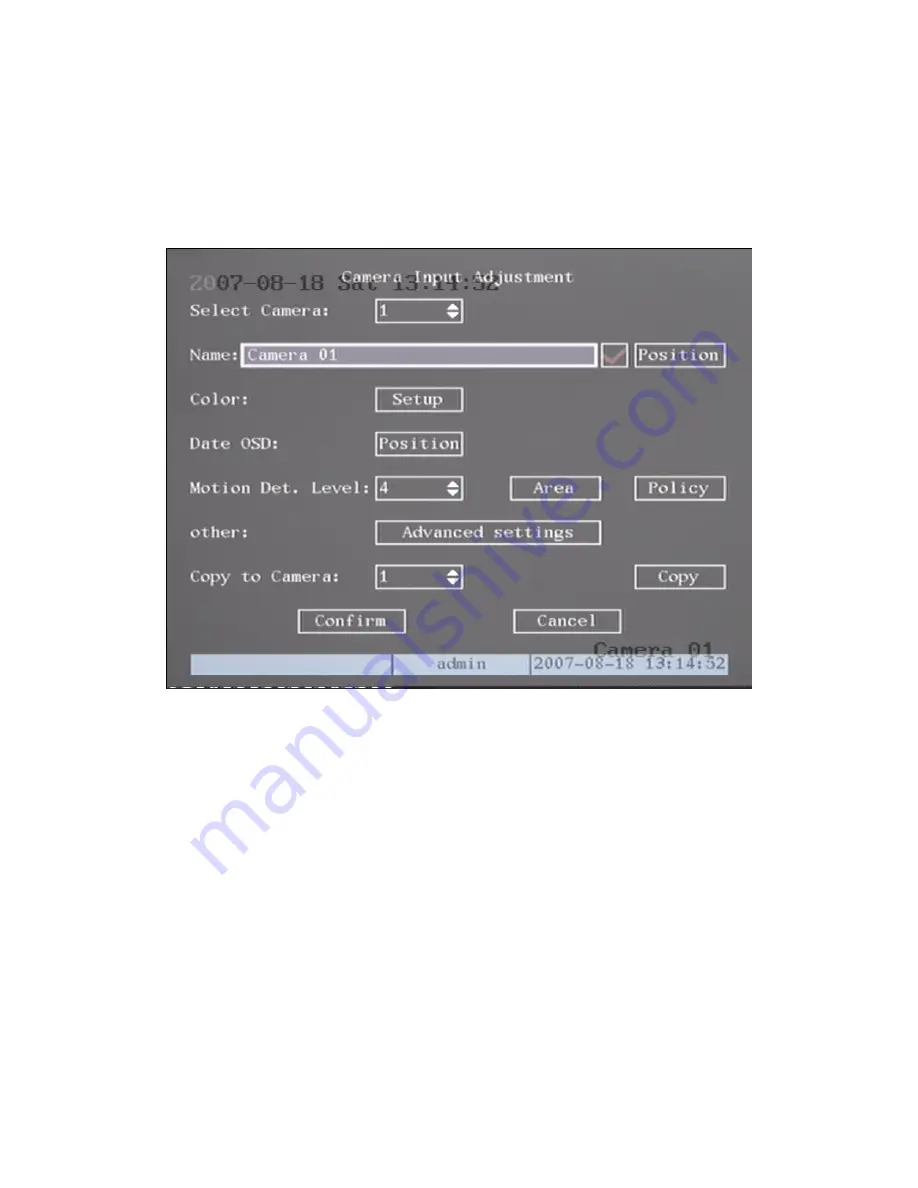 HIKVISION DS-7108HI series User Manual Download Page 44