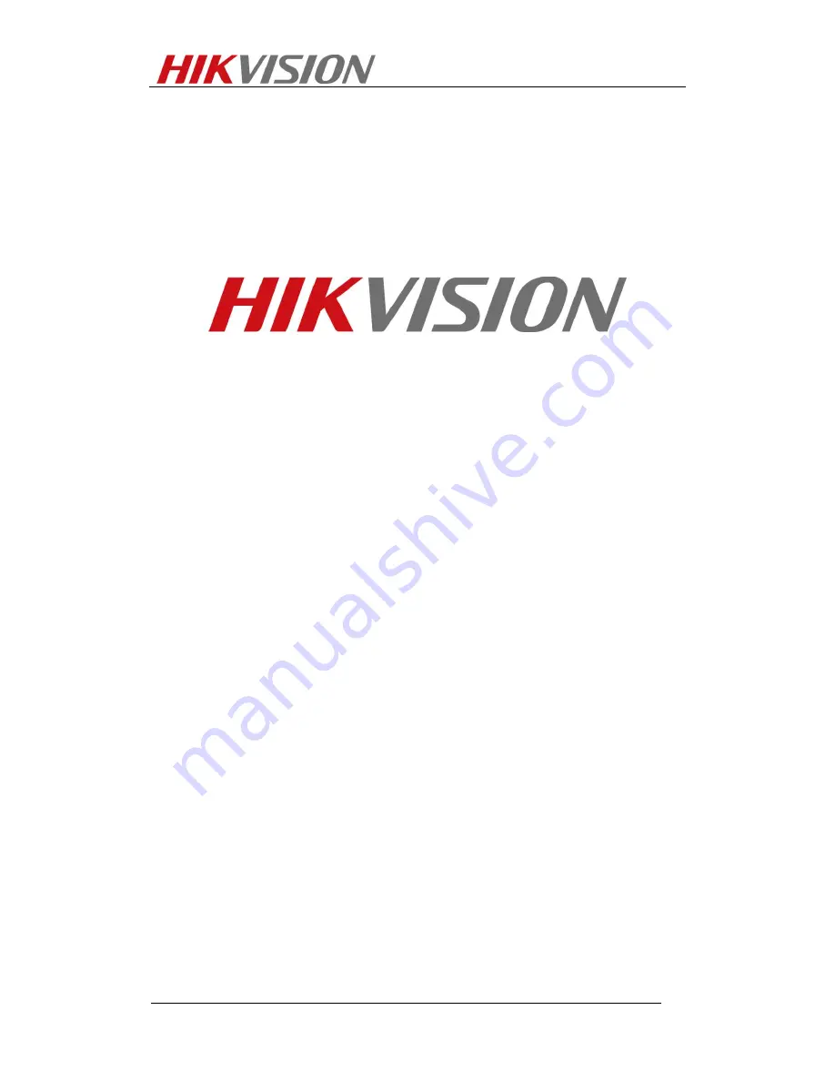 HIKVISION DS-7200HVI-RW Series Скачать руководство пользователя страница 1