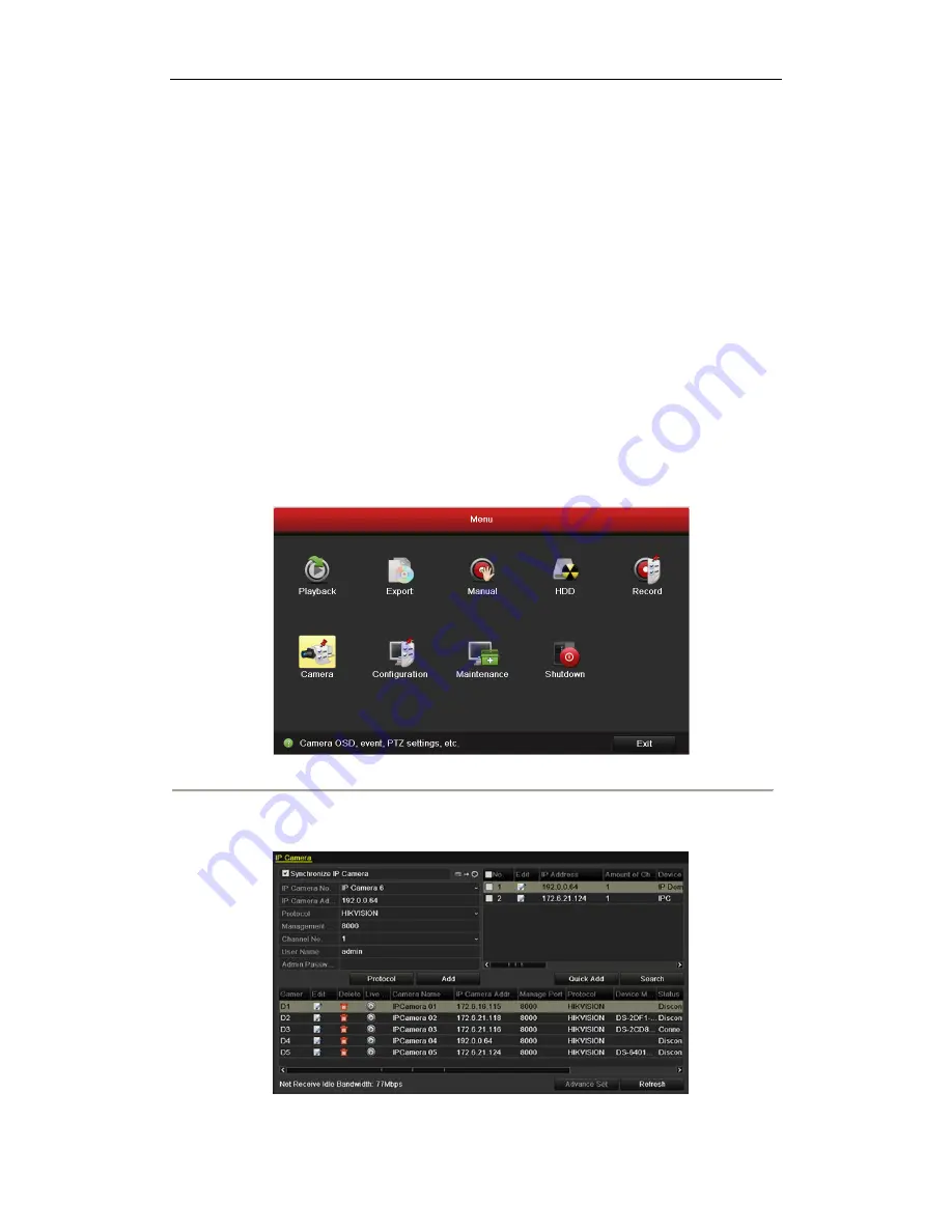 HIKVISION DS-7600 Series User Manual Download Page 40