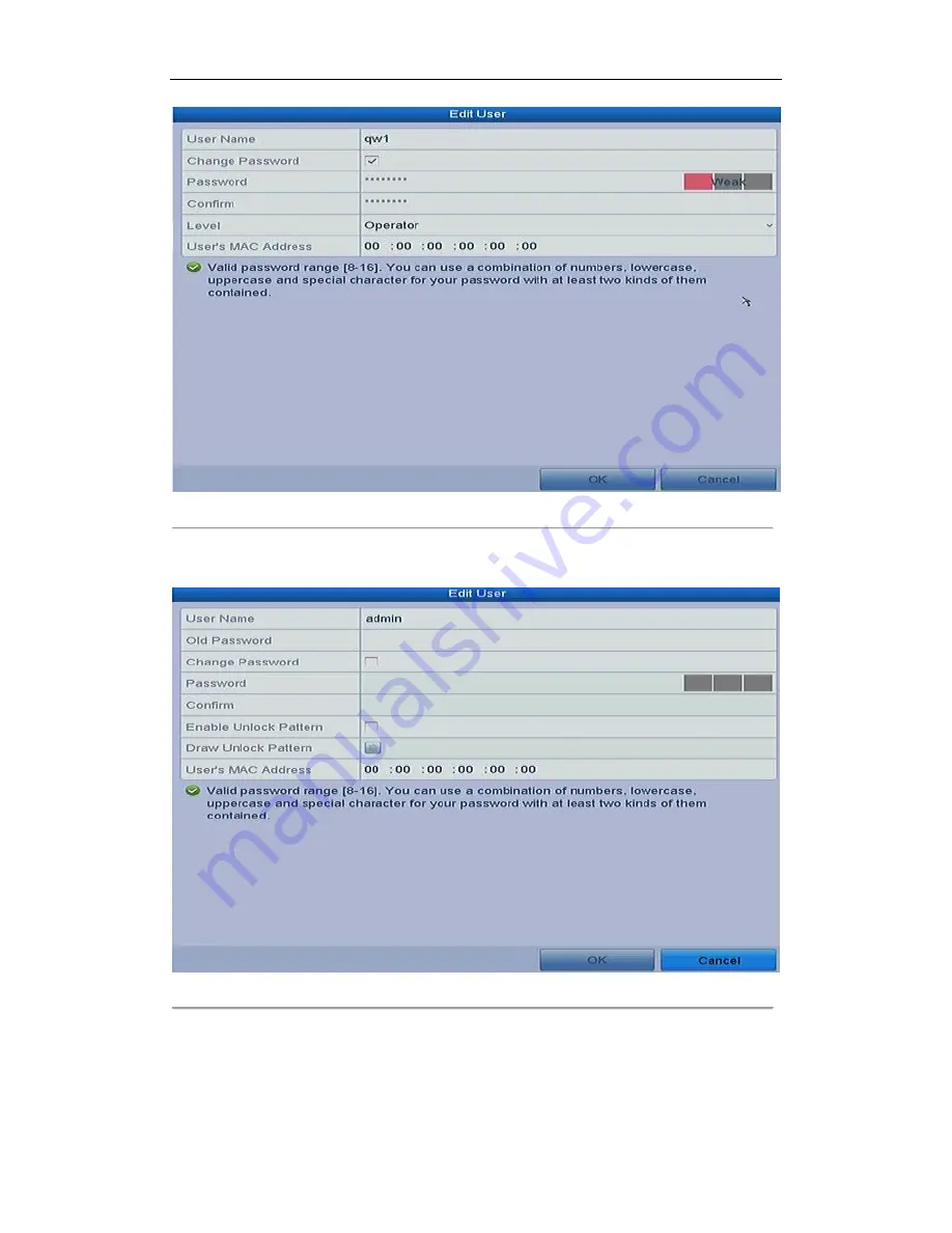 HIKVISION LV-N9600 Series User Manual Download Page 200