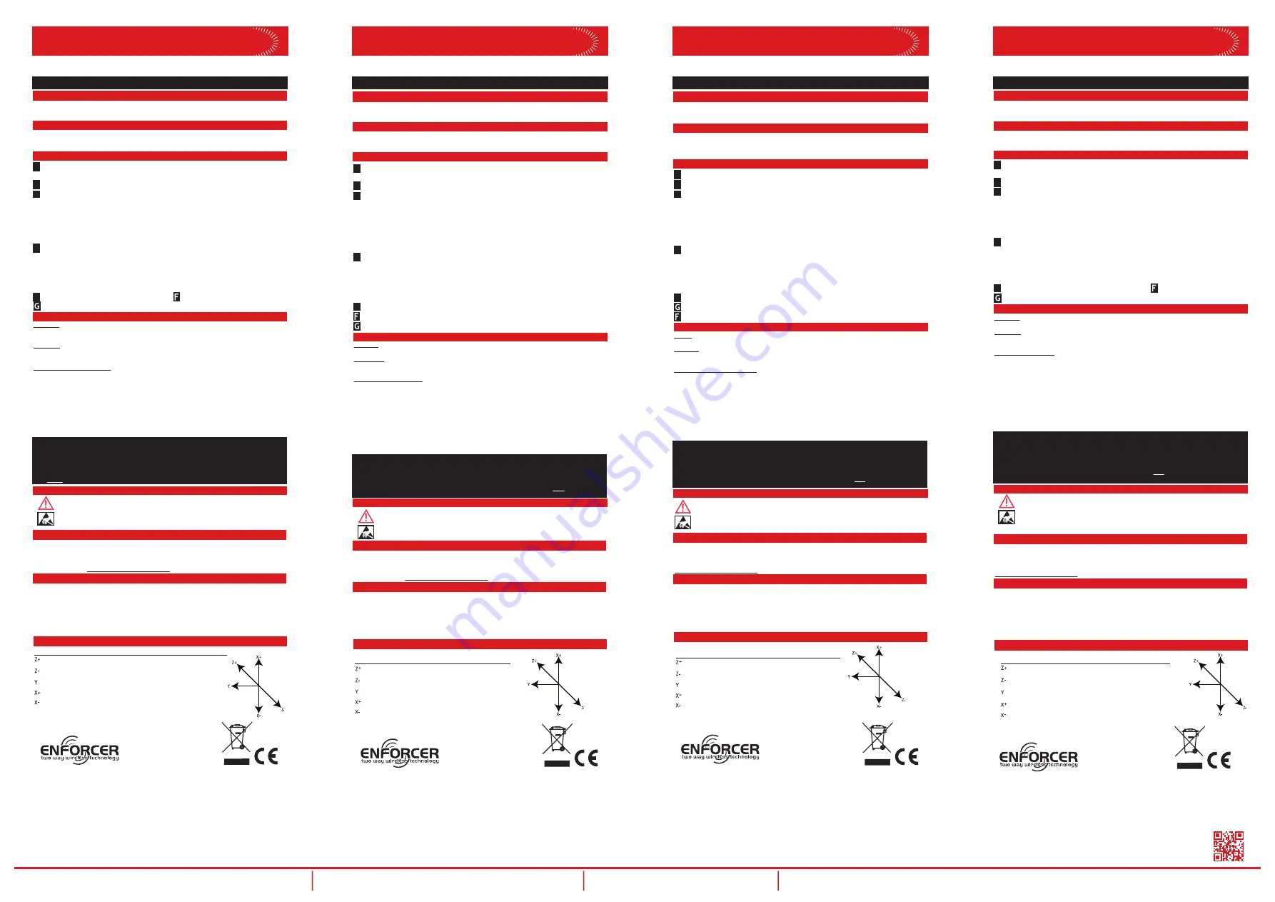 HIKVISION Pyronix MC1/SHOCK-WE Quick Start Manual Download Page 2