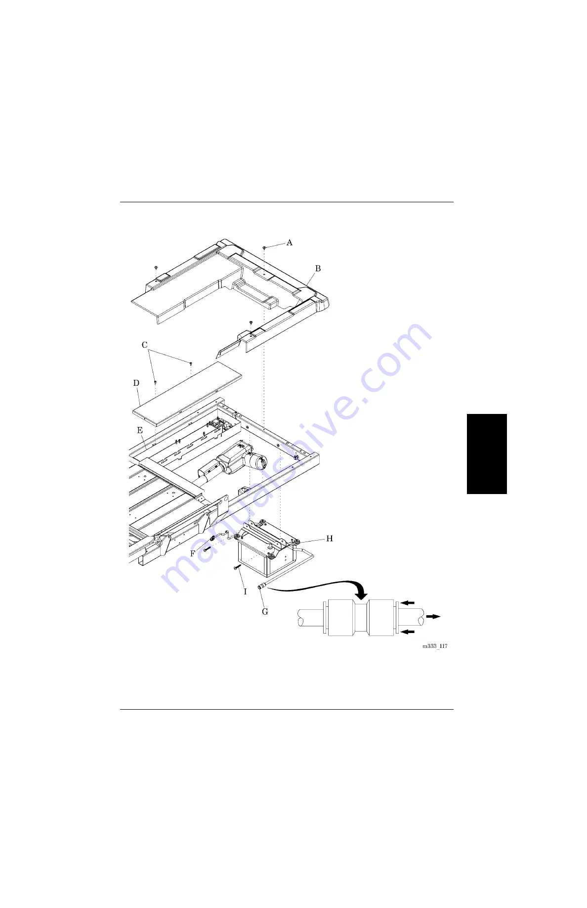 Hill-Rom VersaCare P3200 Service Manual Download Page 167