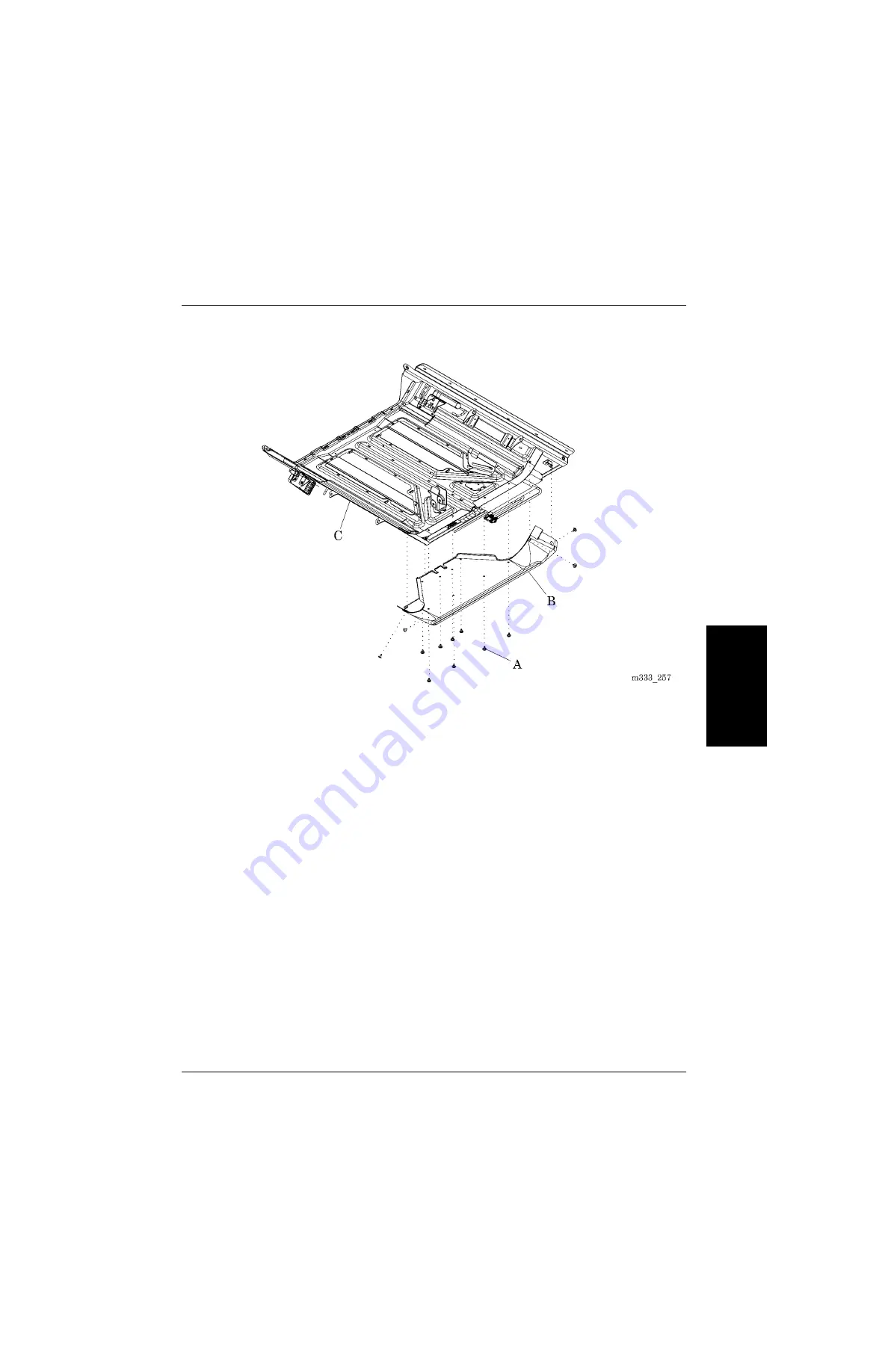 Hill-Rom VersaCare P3200 Service Manual Download Page 185