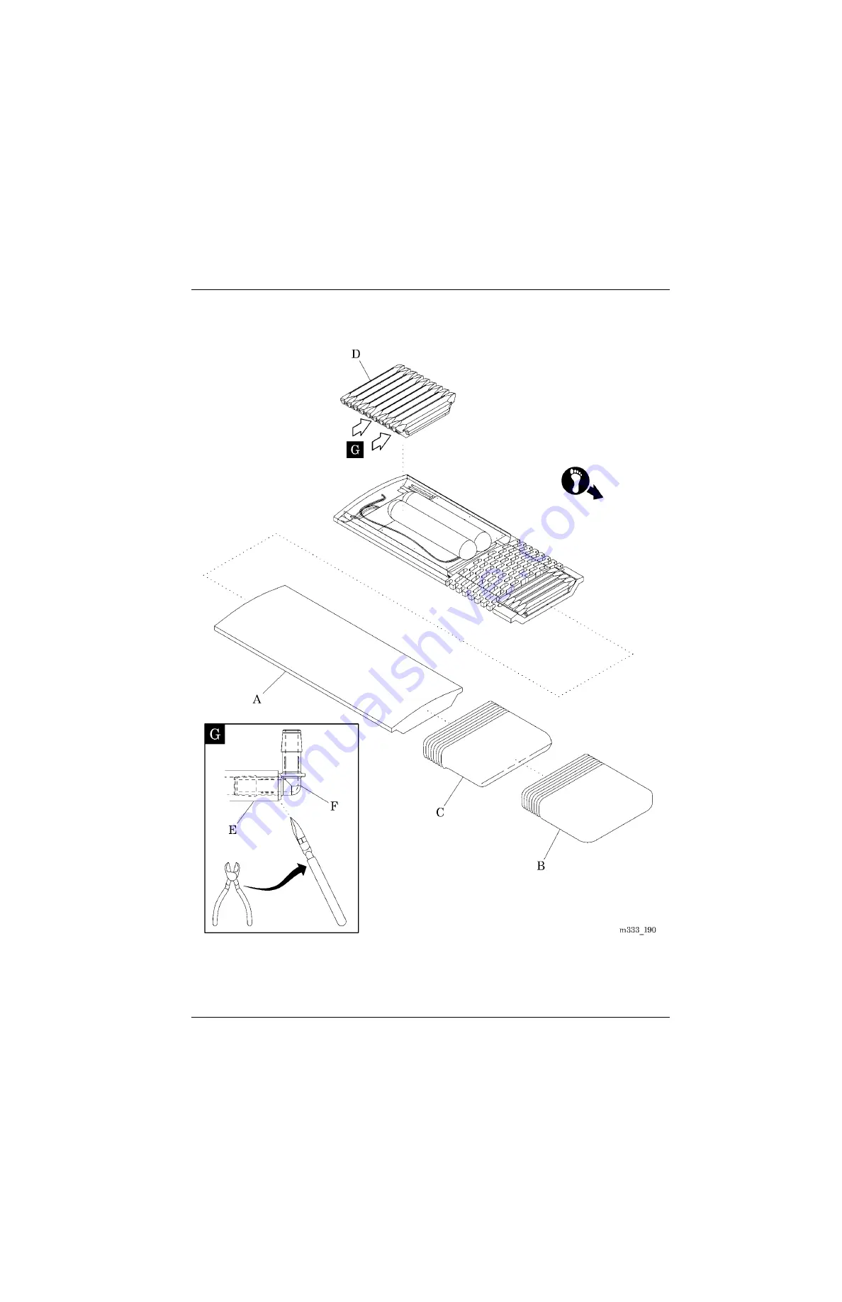 Hill-Rom VersaCare P3200 Service Manual Download Page 256