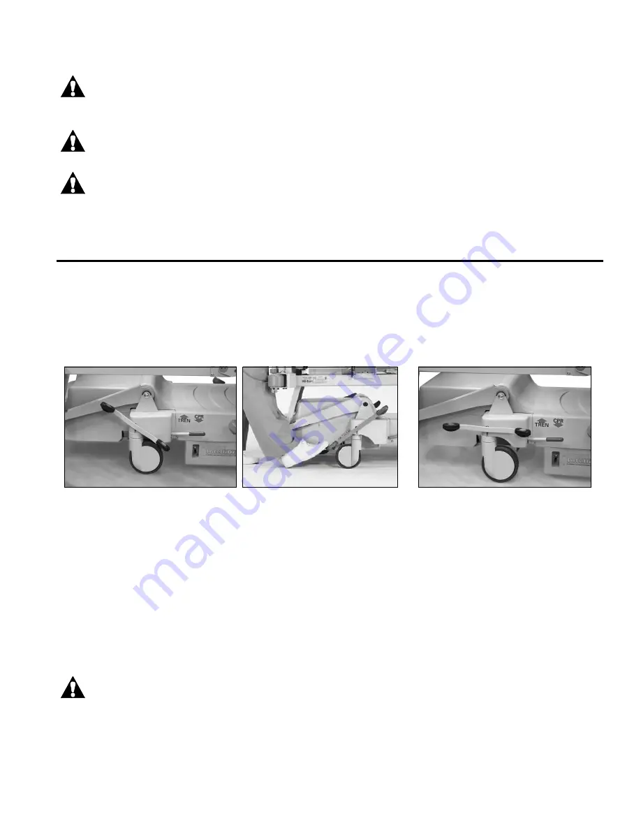 HILLENBRAND INDUSTRY Hill-Rom TotalCare P1830A User Manual Download Page 17