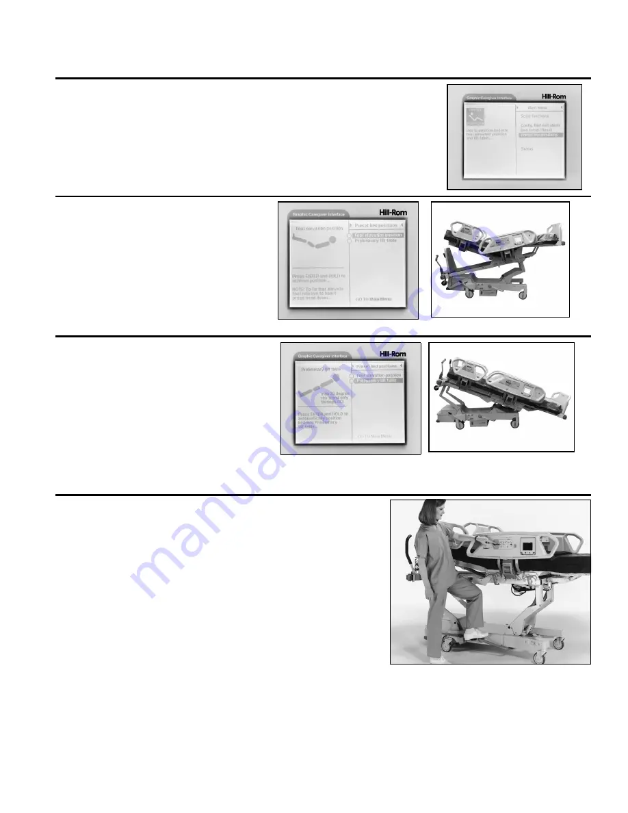 HILLENBRAND INDUSTRY Hill-Rom TotalCare P1830A Скачать руководство пользователя страница 33