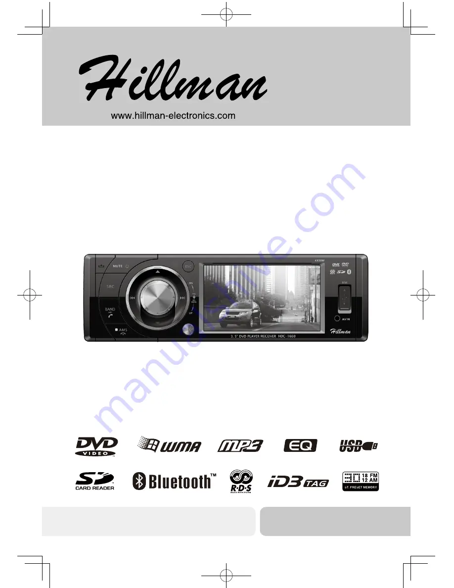 Hillman HDC-1660 Operation Instructions Manual Download Page 1