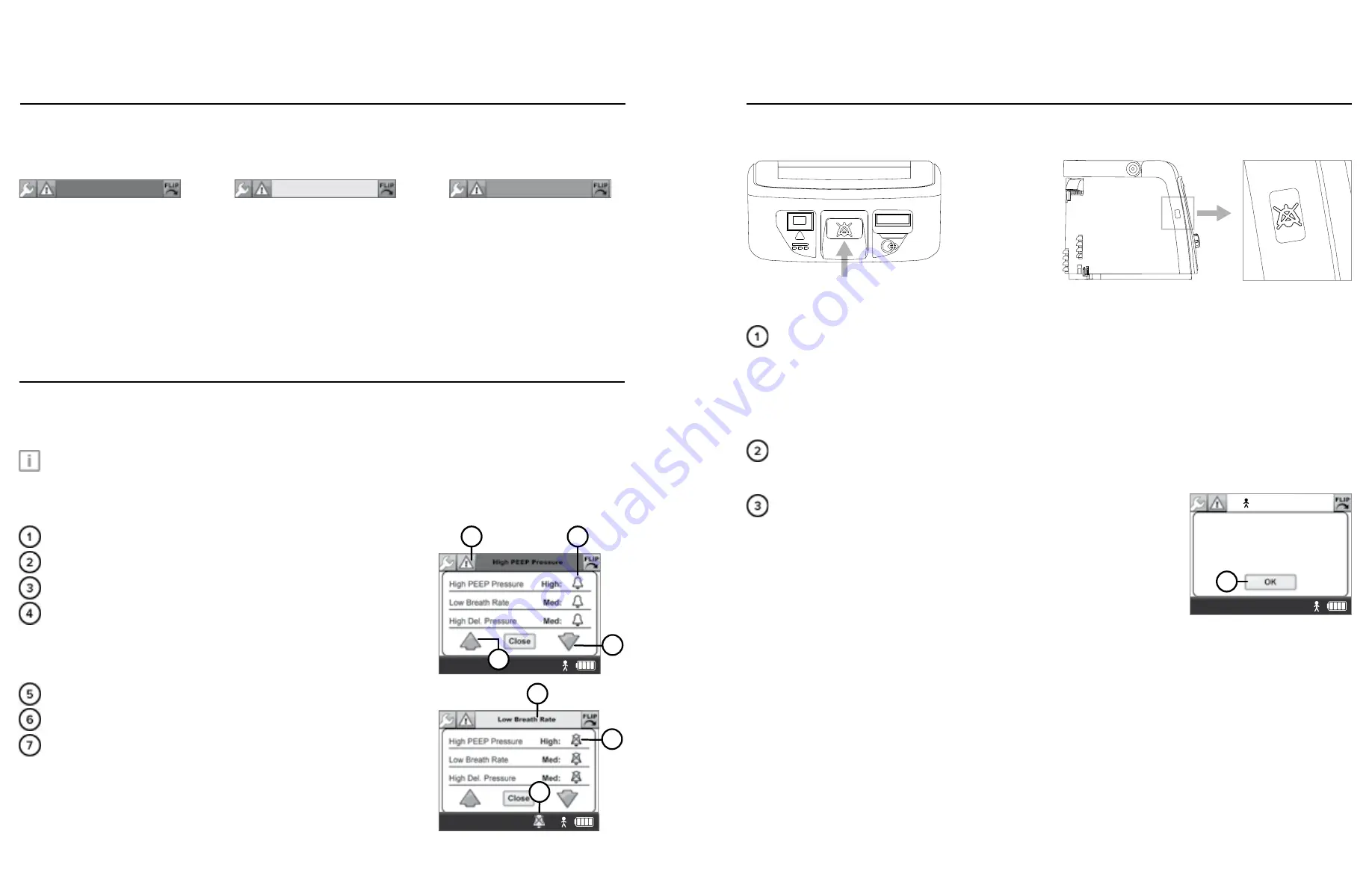 Hillrom Breathe LIFE2000 Instructions For Use Manual Download Page 44