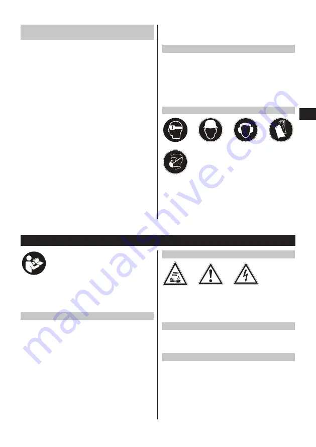 Hilti AG 125-A22 Operating Instructions Manual Download Page 95